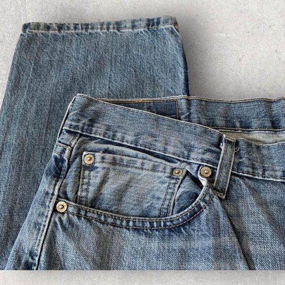 Levi’s 514 Jeans Men’s Size 36x32 Straight Fit Modern Style &amp; Comfort Denim - Picture 5 of 9